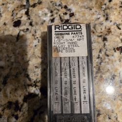 Ridgid Universal Pipe Dies