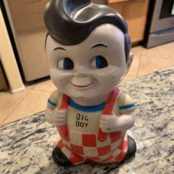 Vintage 50’s Bobs big boy Bank (Negotiable)