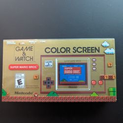 Nintendo Game And Watch Super Mario Bros