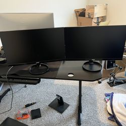 Dual Acer Monitors
