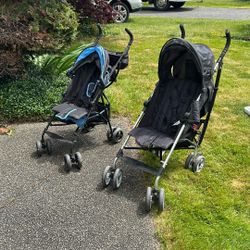 2 Toddlers Strollers