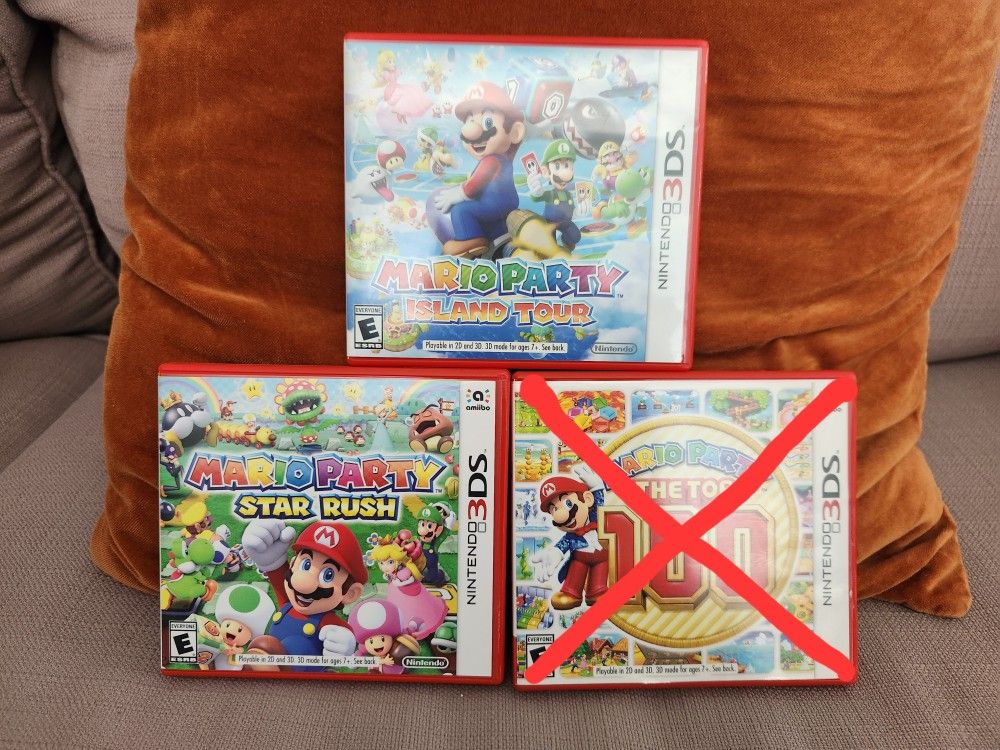 Mario party Series For Nintendo 3DS