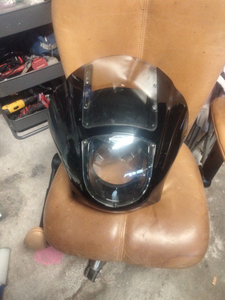 H.D Front Headlight And Windshield Fairing 