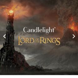 2 Zone A tickets For LOTR Candlelight Concert