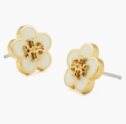 Tory Burch Flower Earrings