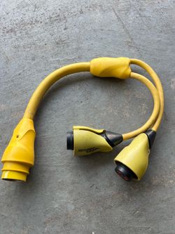 Marine shore power 50 amp 125/250