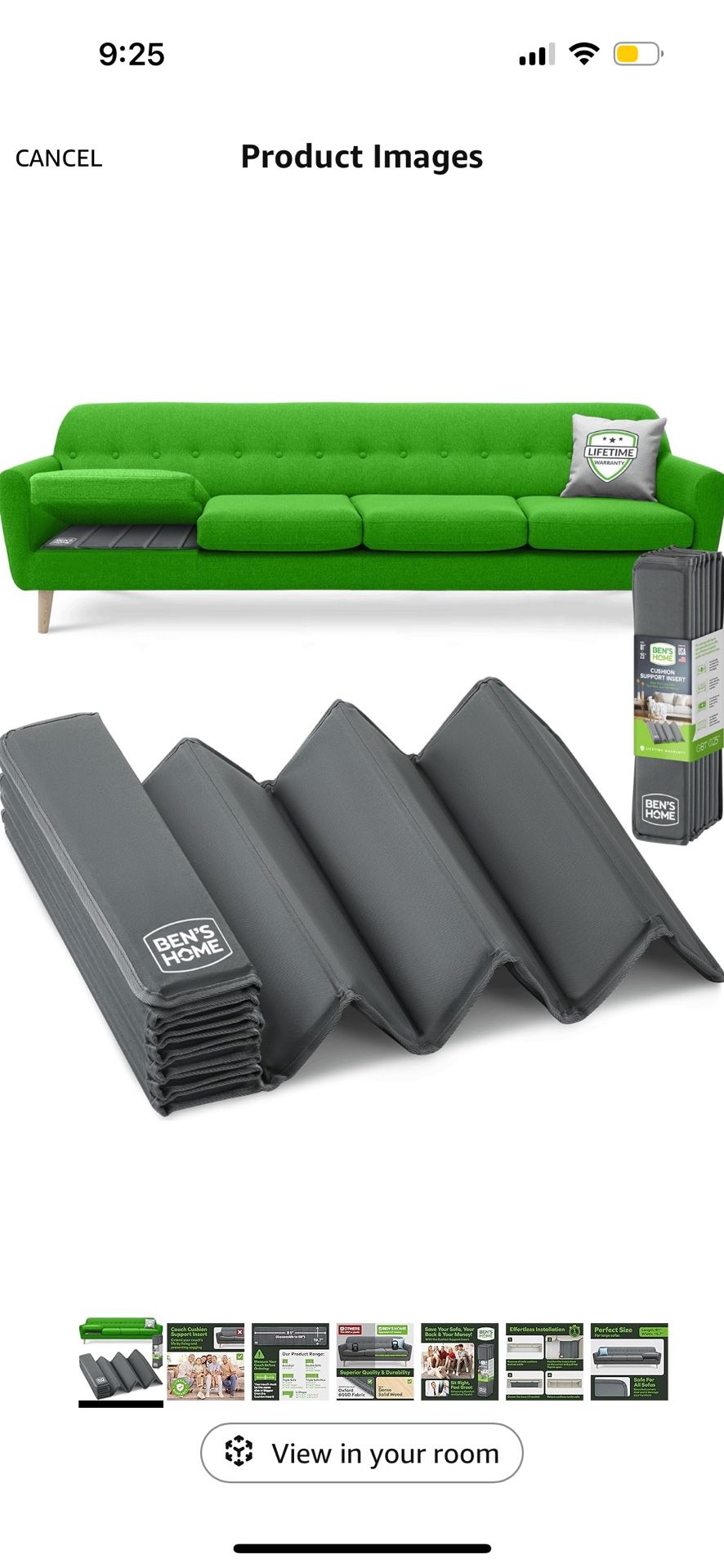 BensHome Couch Supports