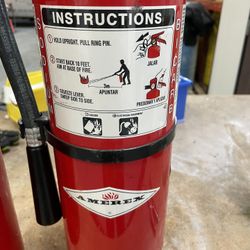 10lbs Amerex Sodium Carbonate Fire Extinguishers 