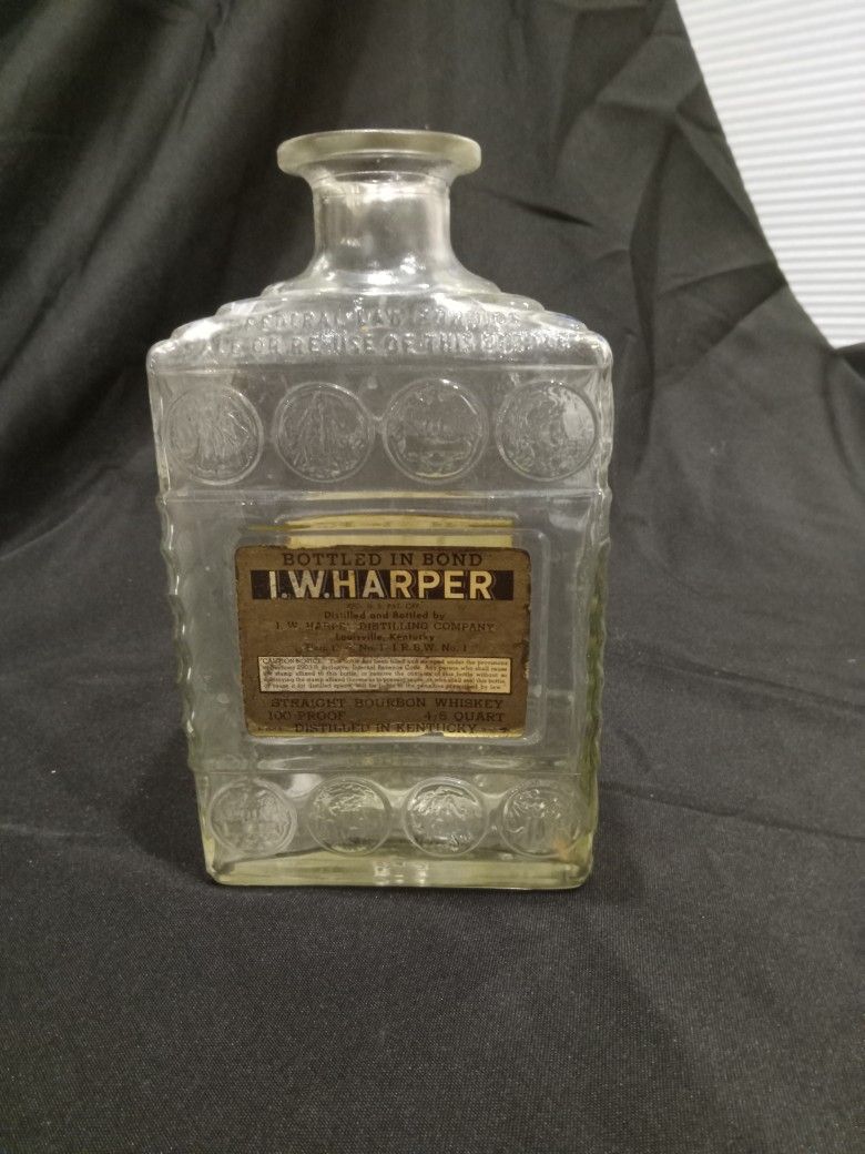 Antique whiskey Bottle
