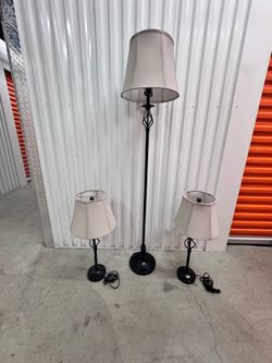 Set of 3 lamps