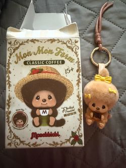 Monchhichi Coffee Farm Series Blind Box Pendant 🤎