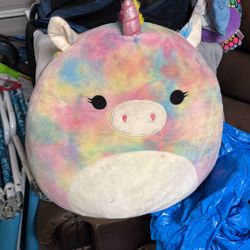 Large squishmallows Unicorn No Tears Just Needs Washed