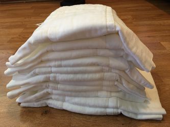 10 cloth diapers