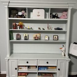 White Repainted Cabinet 