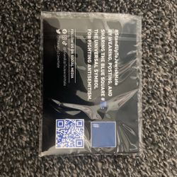 Adidas Pin Blue  # StandUpToAllHate Antisemitism 