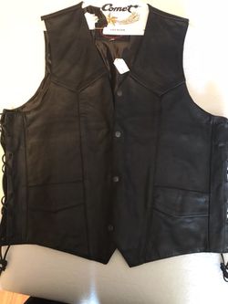 Motorcycle shirts and leather vest Harley
