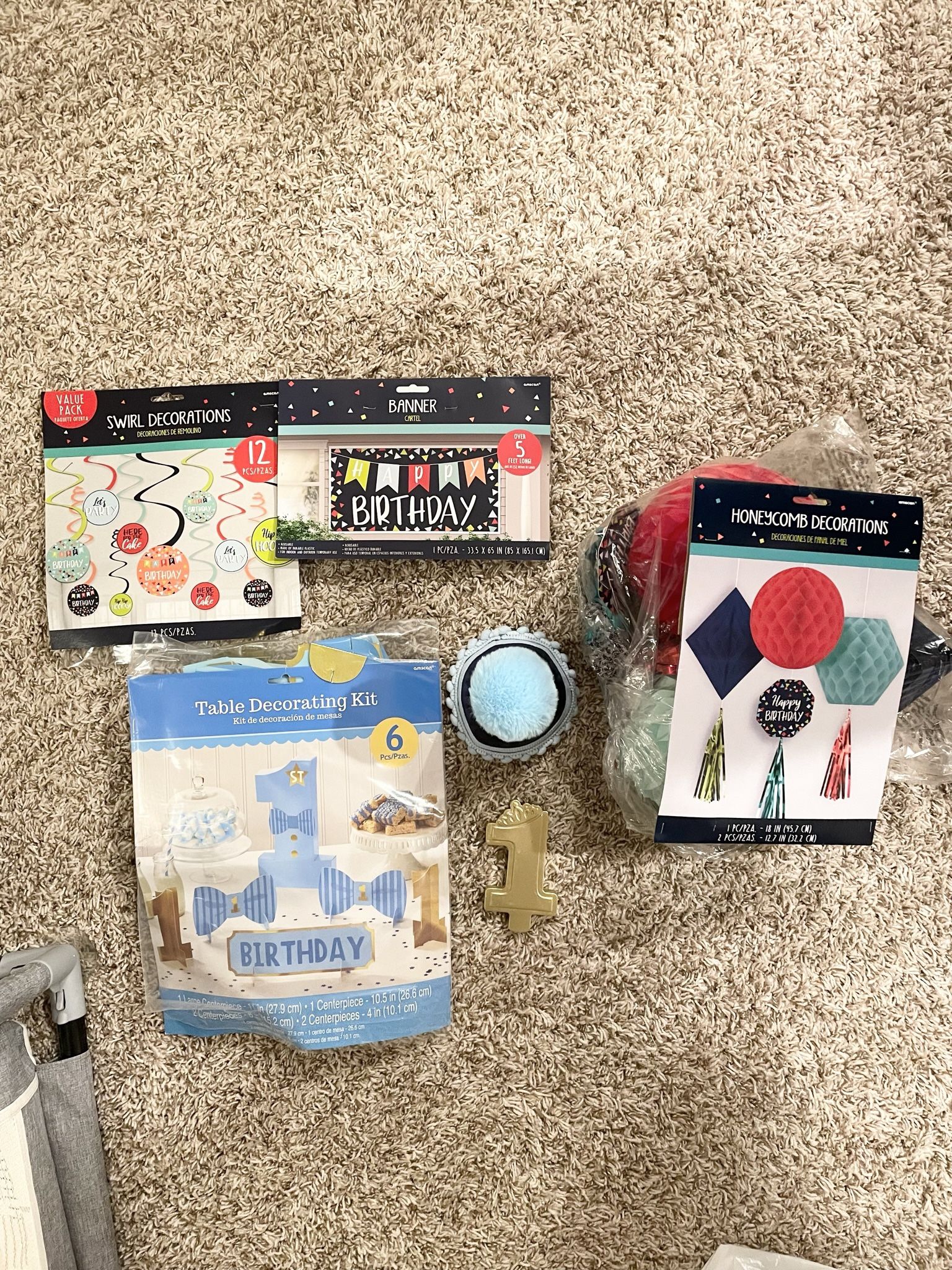 Baby 1st Birthday Decorations