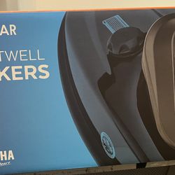 New YAMAHA 2017-2024 EX/EXR JetBlaster footwell Bluetooth speakers EcoxGear Also Golf Carts-Black