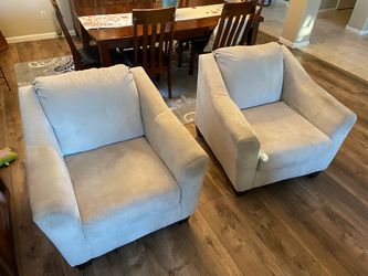 Two matching chairs