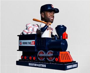 Houston Astros Yordan Alvarez Home Run Train Bobblehead