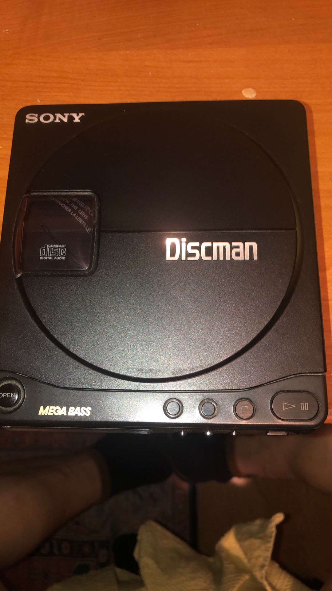 Vintage Sony Disc Man Cd Player