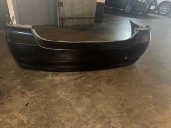 Black Rear Car Bumper Cover ( bmw 328i 2007)