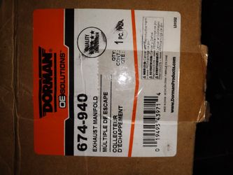 New  2011 Chevy Equinox Exhaust Manifold In The Box