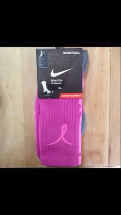 Nike Elite Breast Cancer Sock Medium