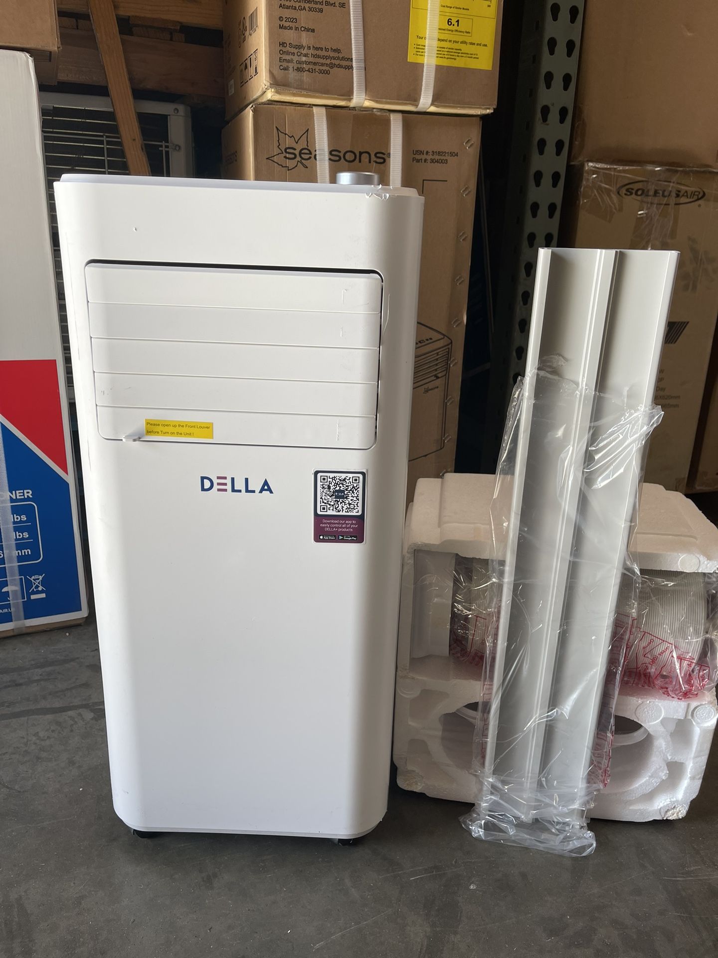 10,000 Btu Portable Air Conditioner/ Window AC With Heater u0026Complete Kits  for Sale in El Monte, CA - OfferUp