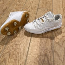 Jordan XI 11 G Golf Shoes Size 9.5
