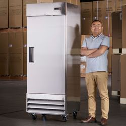 Commercial Reach-in Refrigerator | 27” 1-Door ETL | Free Shipping | Up To 10-Year Warranty