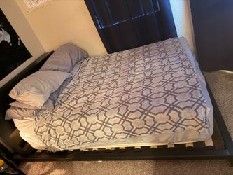 Bed frame for sale (very solid)