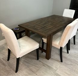 Dining table and Bench