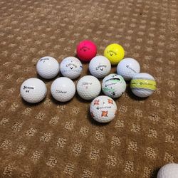 Reclaimed Golf Balls, $1.50 (or less) each; $18 / Dozen