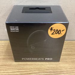 POWERBEATS PRO WIRELESS HIGH-PERFORMANCE BLUETOOTH EARPHONES WITH CHARGING CASE.