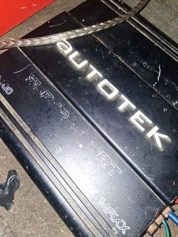 Price Drop!!Today Only 1200 Watt Amp Autotek 45.00