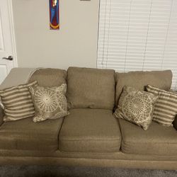 Mueble De 3 Puestos (sofá Cama) Y Mueble De 2 Puestos 