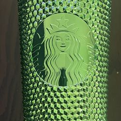 Starbucks 2023 Green Studded Tumbler 24 oz - Holiday / Christmas