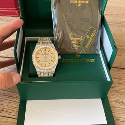 Ap Royal Oak Moissanite VVS