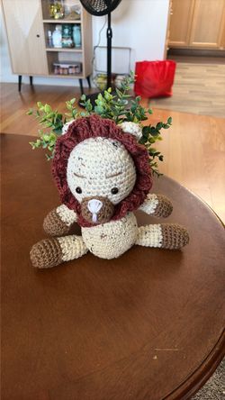 Lion handmade crochette