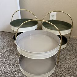 Two Tier Serving Trays