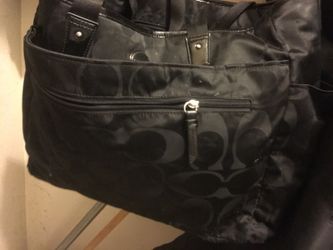 Coach dipper bag