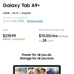 Galaxy Tab A+9