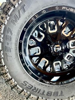Fuel wheels & tires 8x6.5 or 8x165.1