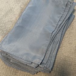 Blue Linen Napkins 
