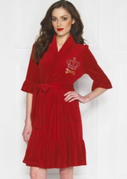 juicy couture red robe