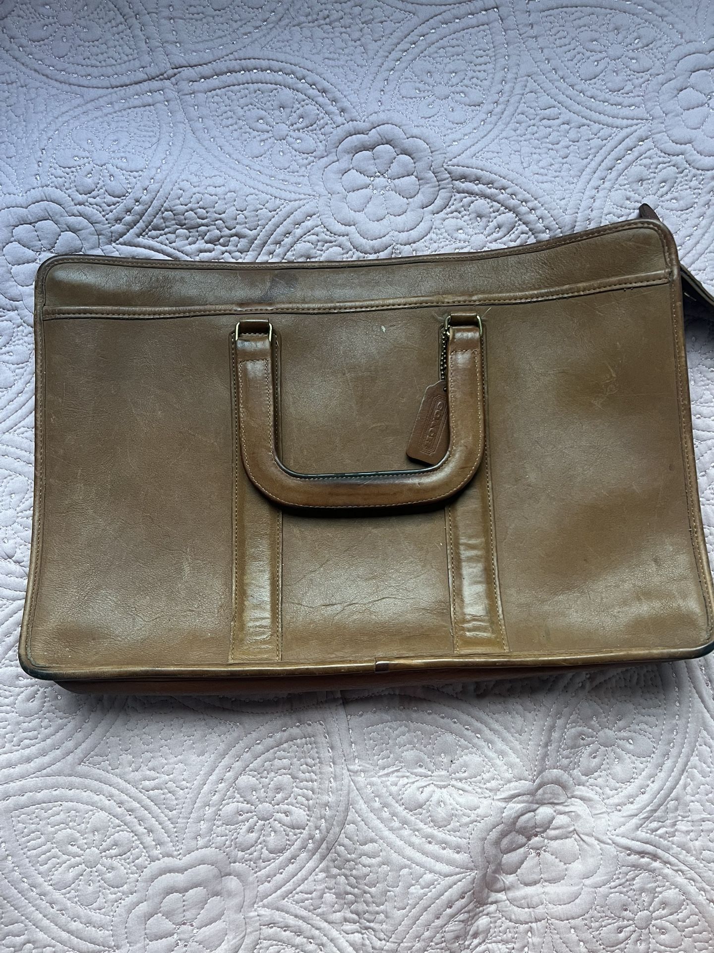 Vintage Coach briefcase (no Strap)