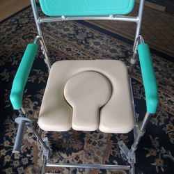 Heavy Duty Medical Wheelchair Shower Commode
