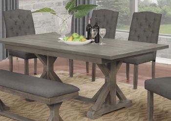 6 Pc Dining Set Rustic
