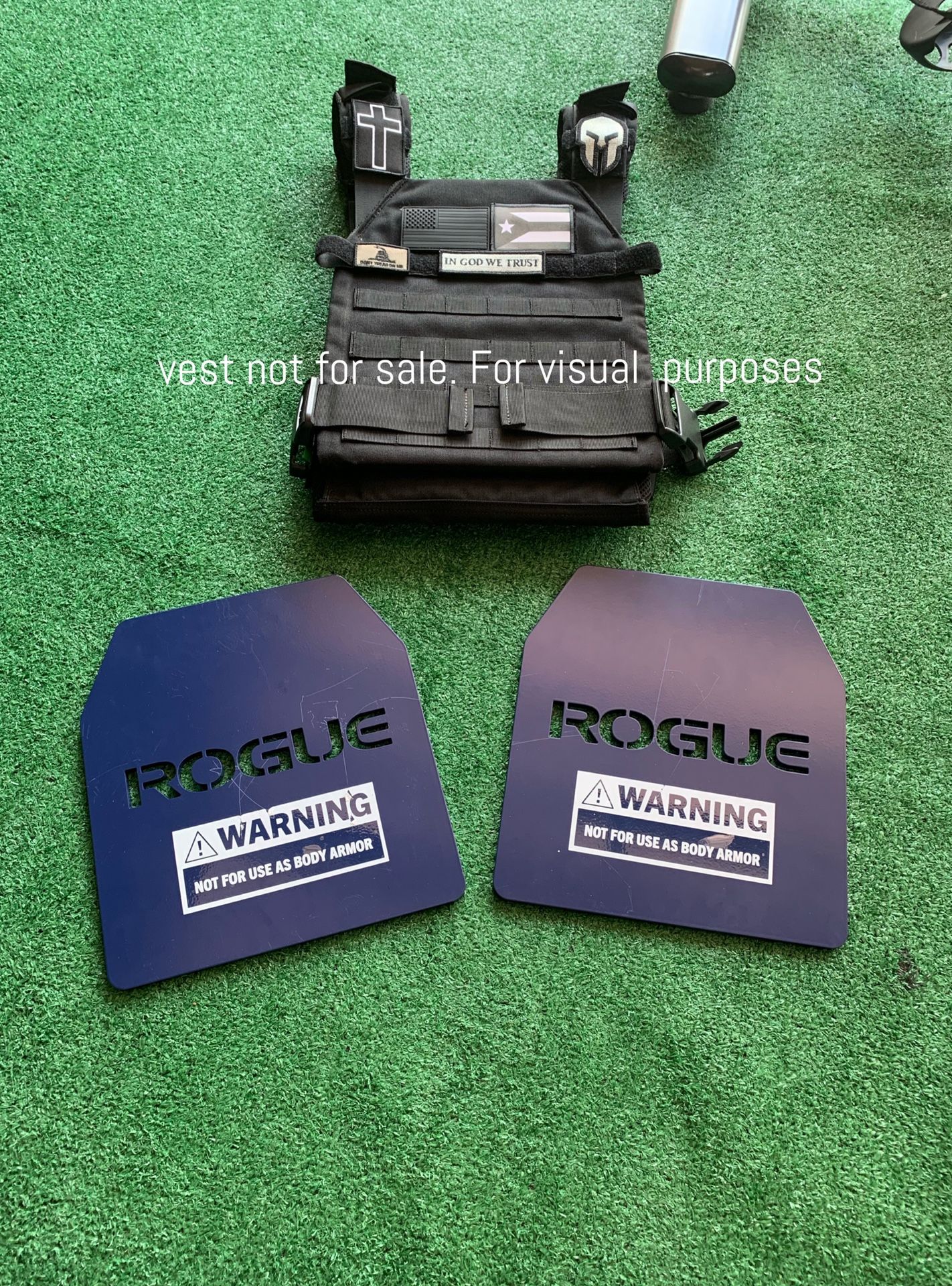 Rogue Fitness Vest Weight Plates Pair 8.75lb Each